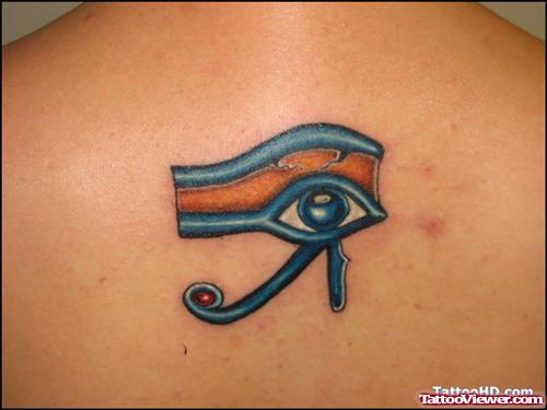 Eye Of Era Tattoo On Back