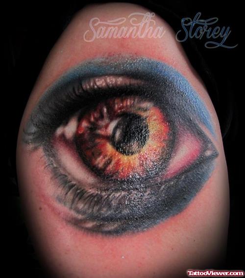 Monster Eye Tattoo
