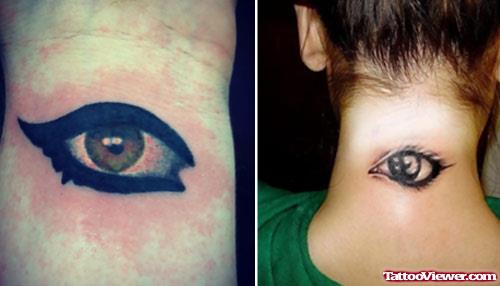 Eye Tattoo On Wrist