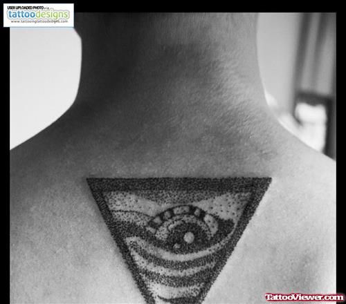 Illuminati Eye Tattoo On Back