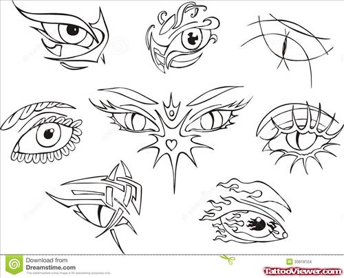 Eyes Tattoos Designs For Men
