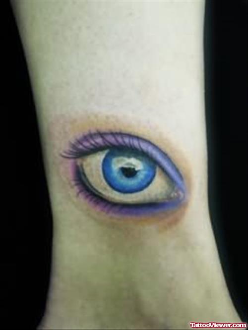Fairy Eye Tattoo On Arm