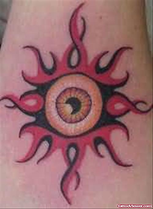 Celtic Eye Tattoo