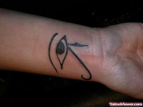 Eye Tattoo Design On Wrist
