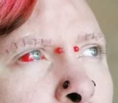 Stevens Red Tattoo Eye