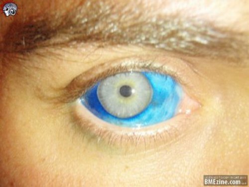 Blue Eyes Tattoo