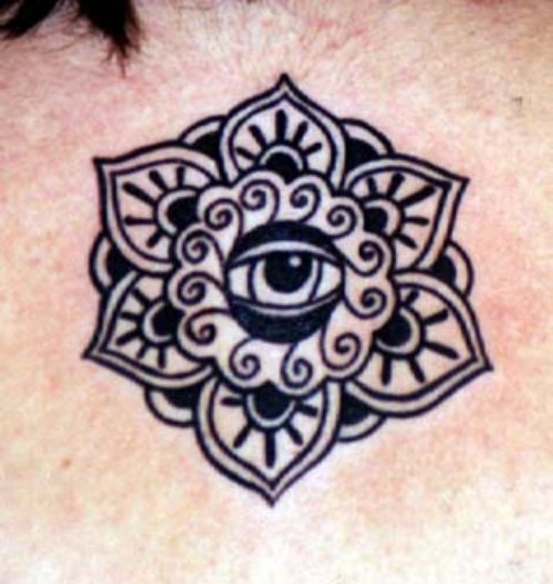 Mandala Eye Tattoo