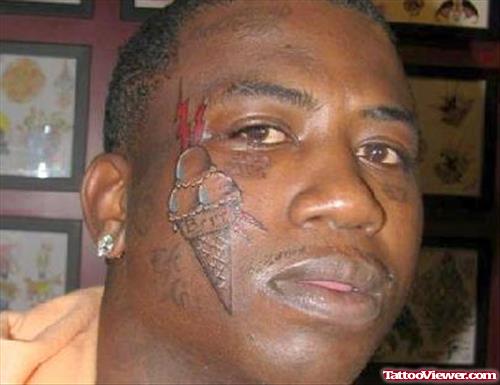 Gucci Mane  Ice Cream Cone Tattoo