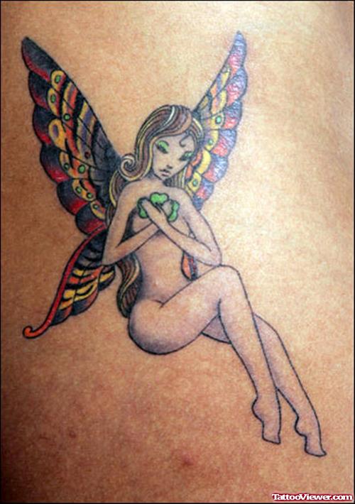Unique Fairy Tattoo