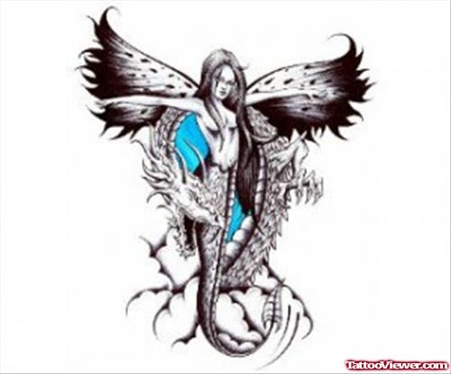 Beautiful Fairy Tattoos Design