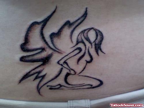 Tribal Fairy Tattoo