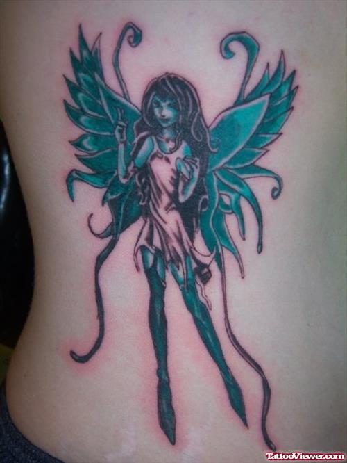 Rib Side Fairy Tattoo