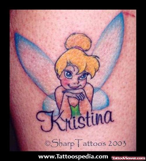 Kristina Fairy Tattoo