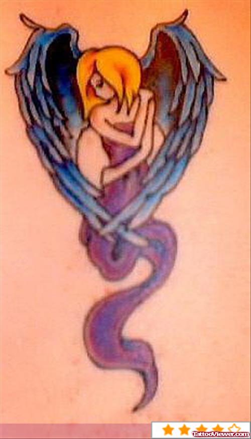 Angel Winged Fairy Tattoo