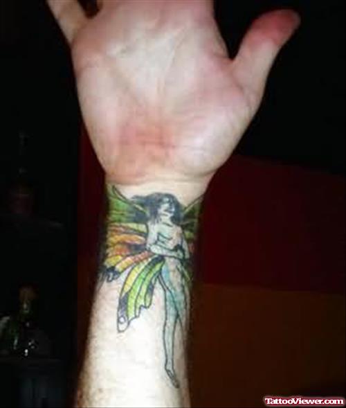 Wrist Awesome Fairy Tattoo
