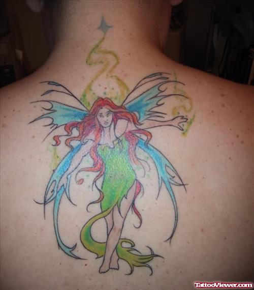 Fairy Coloured Tattoo