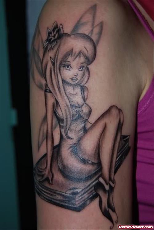 Fairy Tattoos On Bicep
