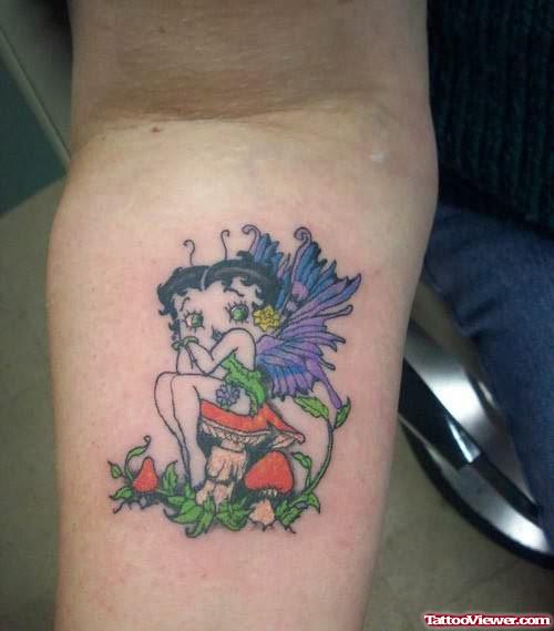 Betty Boop Fairy Tattoo