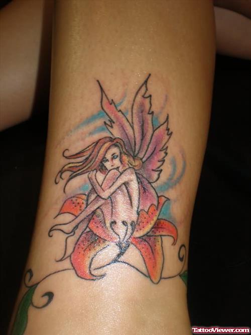 Alone Fairy Tattoo
