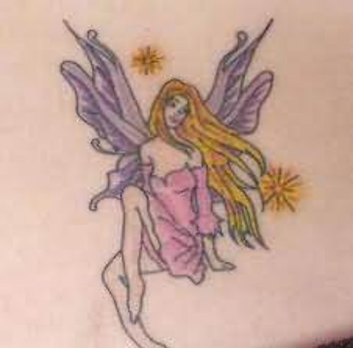 Charming Fairy Tattoo