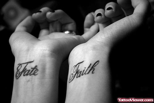 Fater and Faith Tattoos