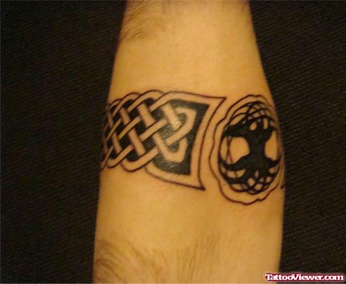 Celtic Tree Faith Tattoo