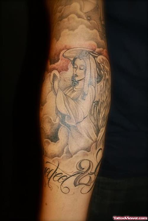 New Faith Tattoo For Arm