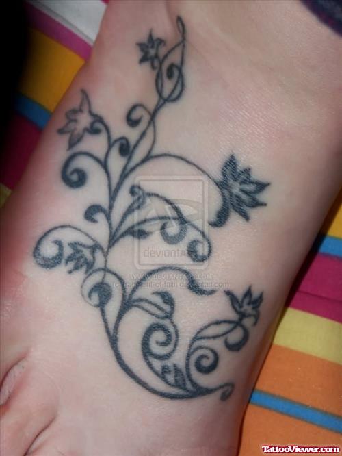 Foot Tattoo By Fragment of Faith