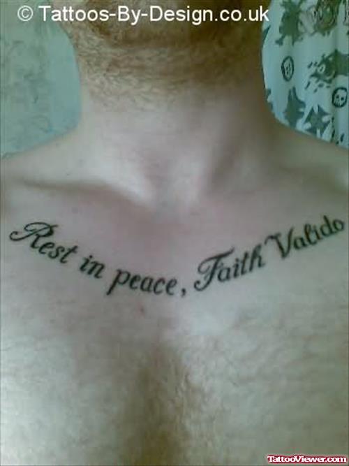 Faith Valido Tattoo