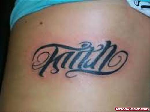 Faith Tattoo Image