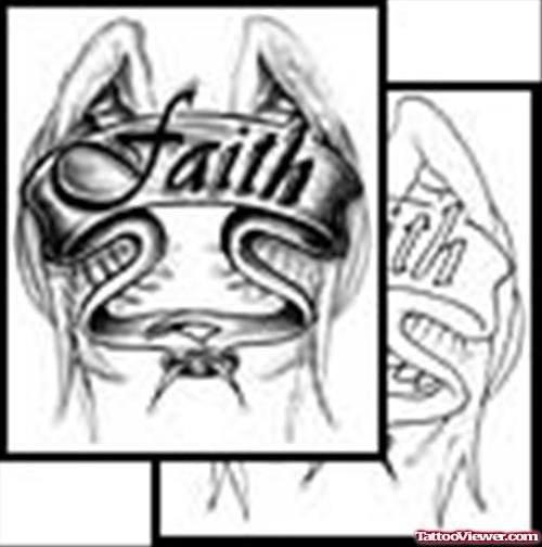 Faith Design Tattoo