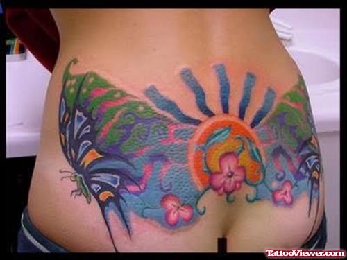 Faith Tattoo On Lower Back