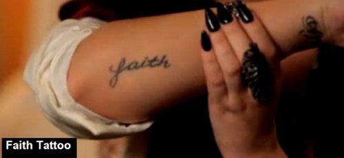 Elbow Faith Tattoo