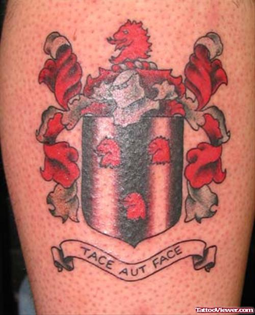 German Family Crest Tattoos For Men