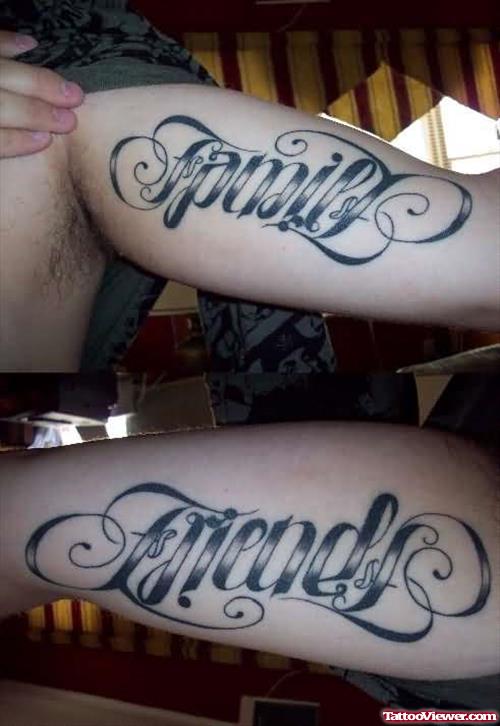 Friends And Family Tattoos