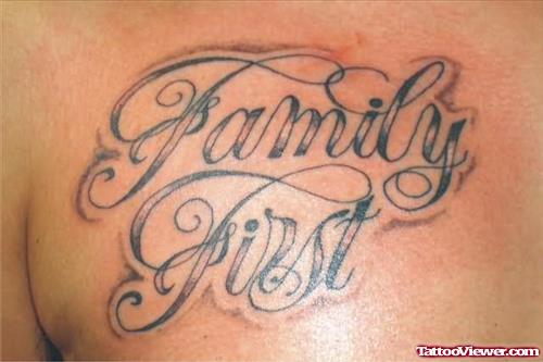 Family First Tattoo