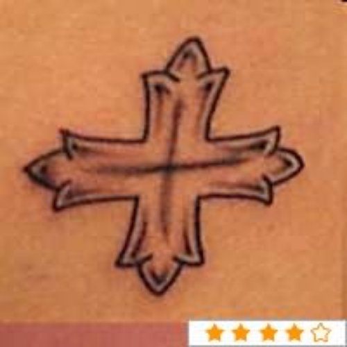 Cross Family Tattoo