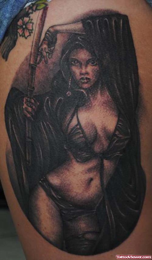 Dark Ink Fantasy Tattoo