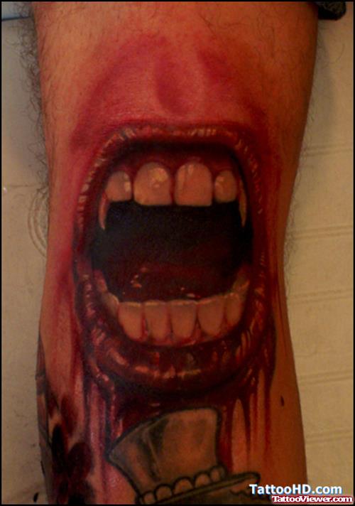 Zombie Fantasy Tattoo On Sleeve