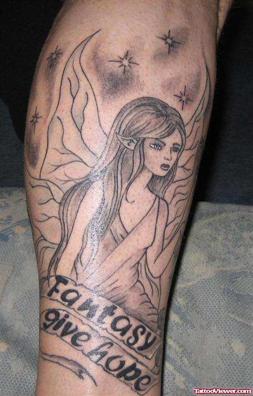 Fantasy Give Hope Tattoo