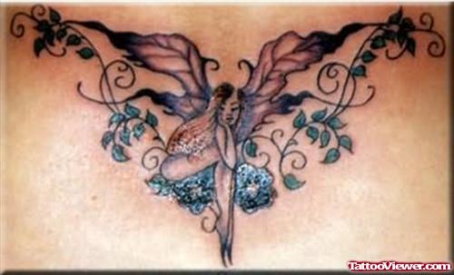 Marvelous Fantasy Tattoo Design