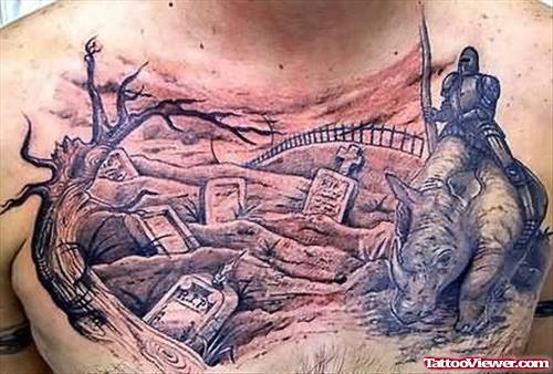 Graveyard - Fantasy Tattoo