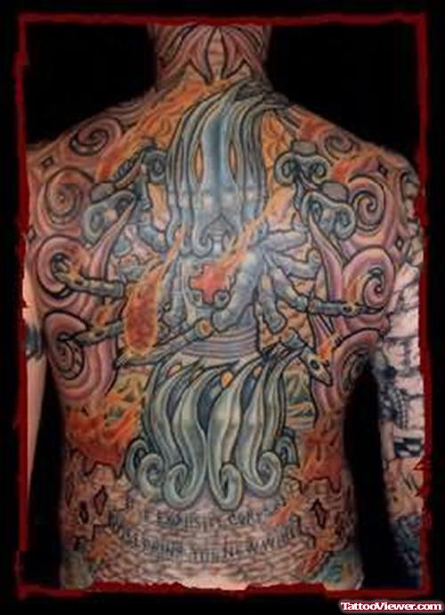 Lovel Designed Fantasy Tattoo