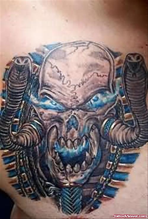 Horrifying Fantasy Tattoo