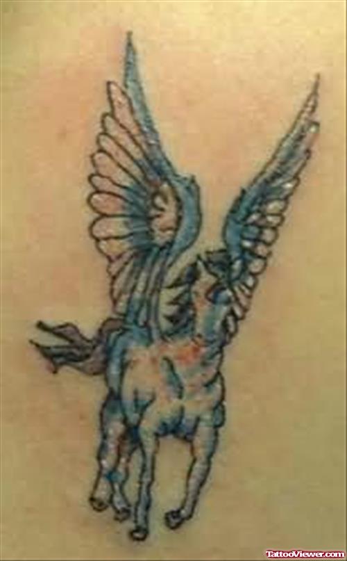 Horse With Wings - Fantasy Tattoo
