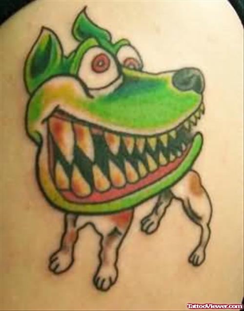Dog - Fantasy Tattoo