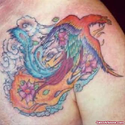 Colorful Fantasy Tattoo