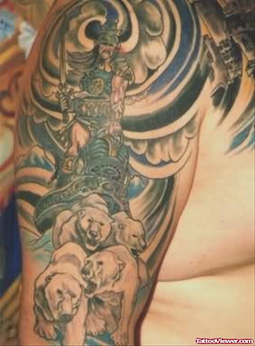 Bears Fantasy Tattoo