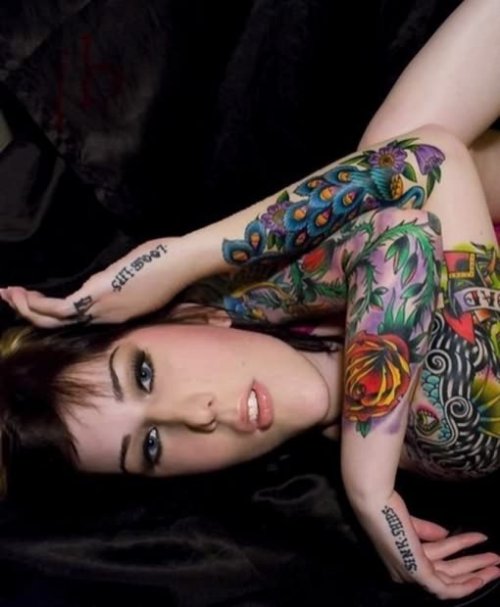 Fantasy Tattoos On Full Body