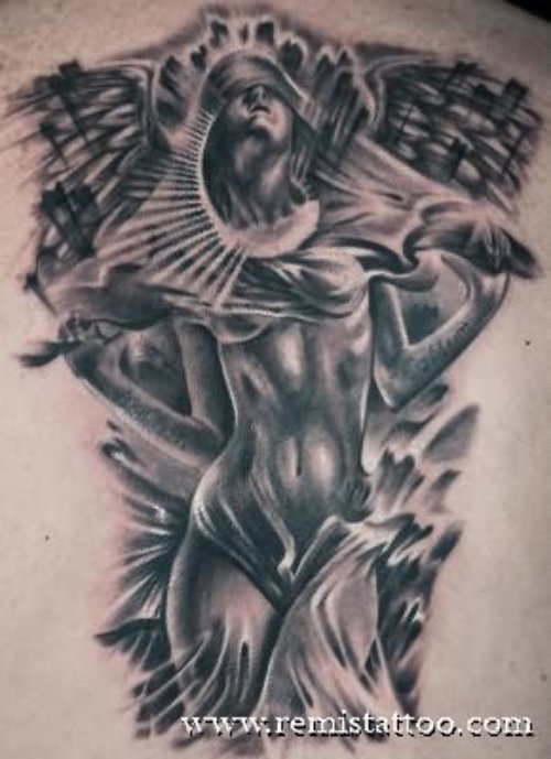 Fantasy Angel tattoos